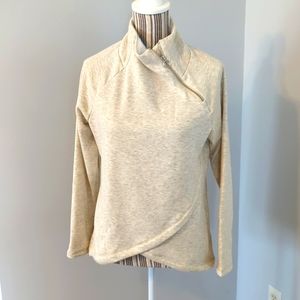 Earth Yoga sustainable organic clothing, size small pullover sweatshirt